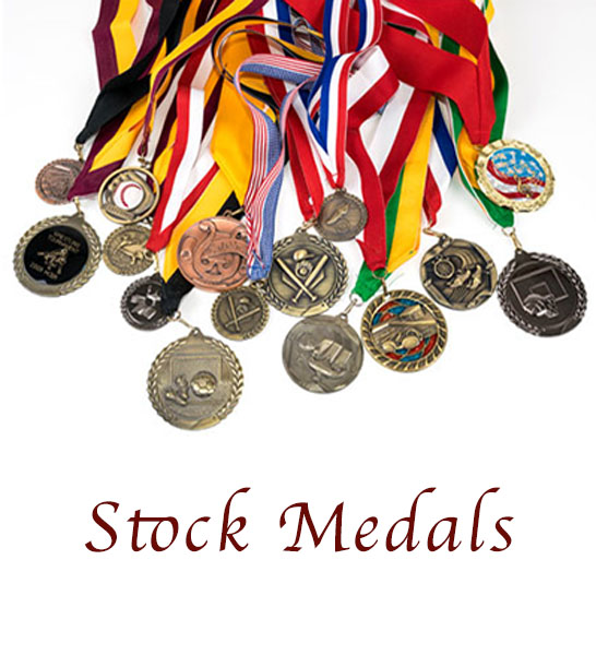 Image of Stock Medals from American Awards of Augusta, Maine